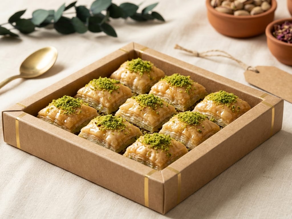 Turkish Baklava Selection